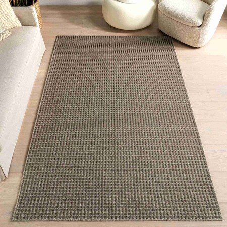 Nuloom Fiammetta Geometric Indoor/Outdoor Area Rug 4ft x 6ft KZHZ01A-406